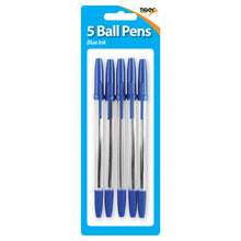 Tiger Blue Ballpoint Pens – Pack of 5
