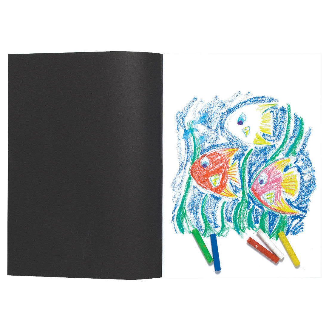 Tiger A3 Card Cover Sketch Book – 20 Sheets, Black