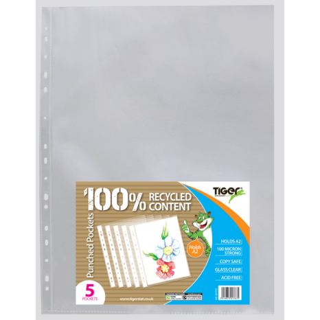 Tiger A1 Punched Pockets – Pack of 5