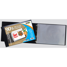 Tiger A3 Landscape Presentation Ring Binder – Black
