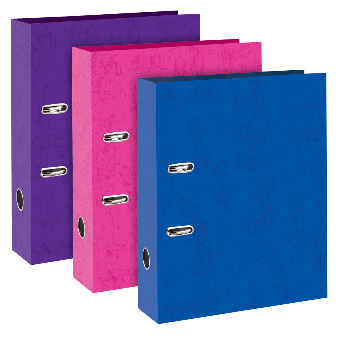 Tiger A4 Board Lever Arch File – Assorted Colours