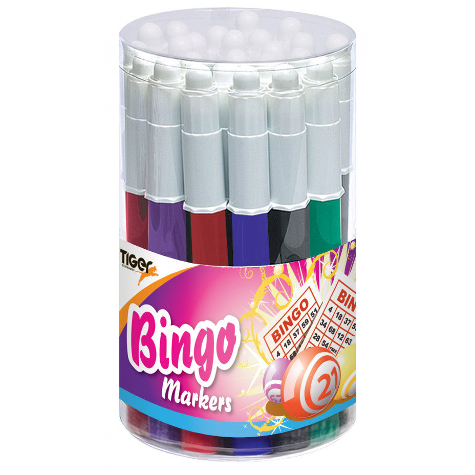 Tiger Bingo Marker – Assorted Colours