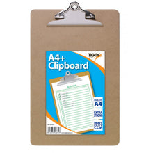 Tiger A4+ Masonite Clipboard – Jumbo Clip