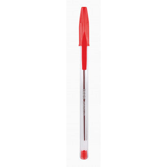 Tiger Ultra-Glide Ballpoint Pens – Red, Box of 50