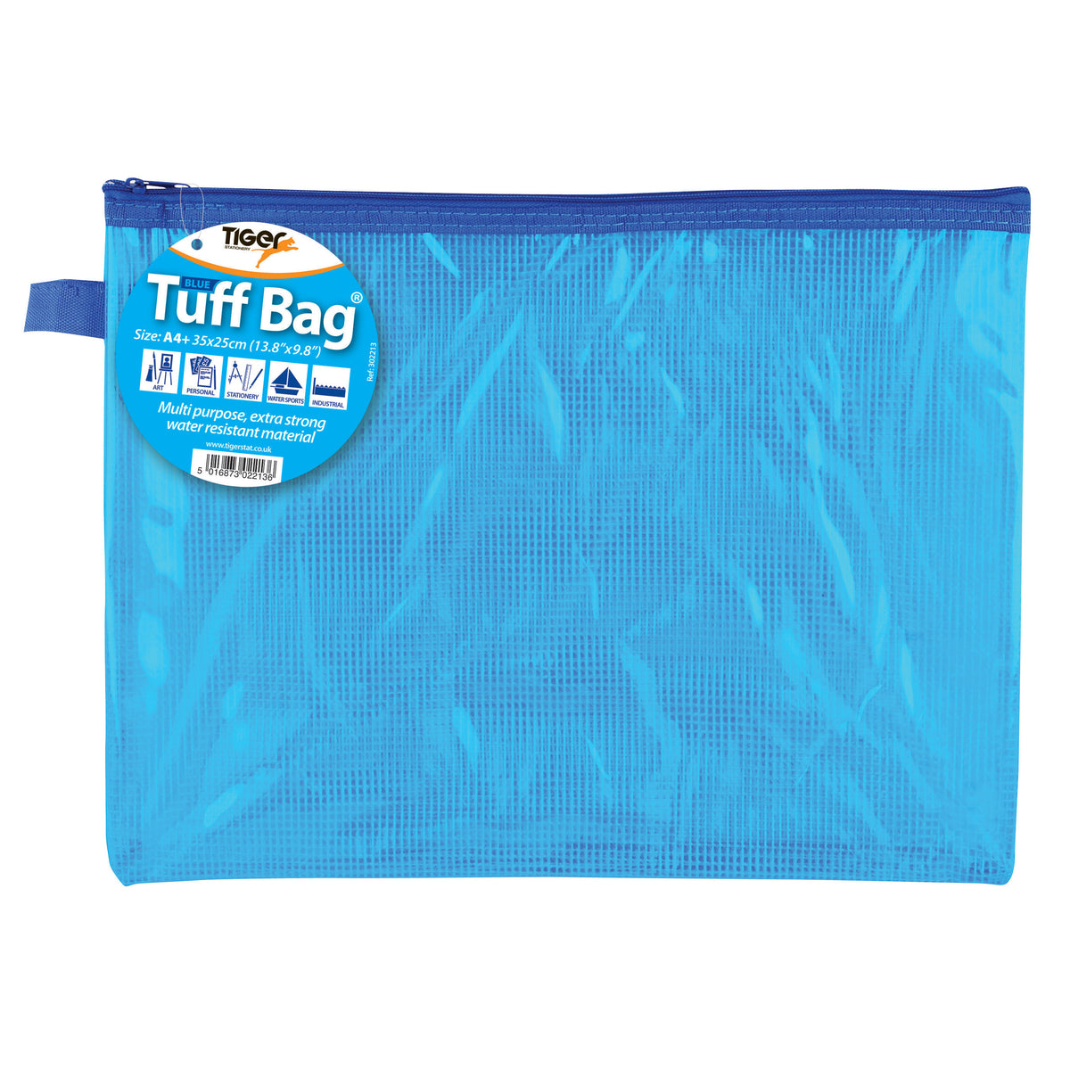 Tiger A4+ Tuff Bag – Blue
