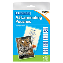 Tiger A5 Laminating Pouches – Pack of 25