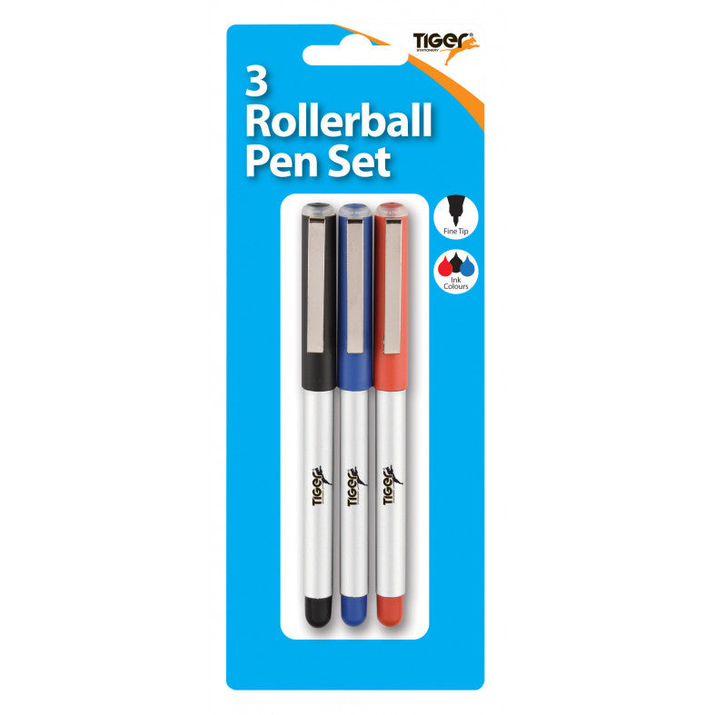 Tiger Rollerball Pens – Pack of 3