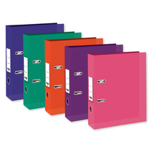 Tiger A4 Polypropylene Lever Arch File – Assorted Colours