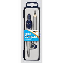Tiger Metal Compass with Pencil