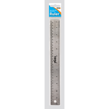 Tiger 30cm Stainless Steel Ruler – Cork Backed