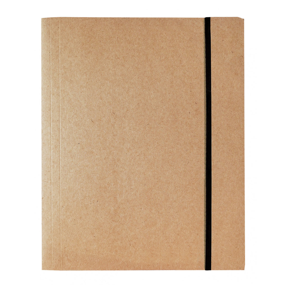 Tiger A4 Kraft Elasticated 3-Flap Document Wallet