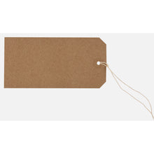 Tiger Buff Strung Tags 120 x 60mm – Box of 1000
