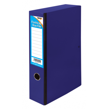 Tiger A4 Foolscap Box File – Blue