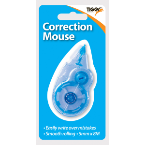 Tiger Correction Tape Mouse – 5mm x 8m
