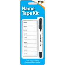 Tiger Name Tape Kit with Laundry Pen