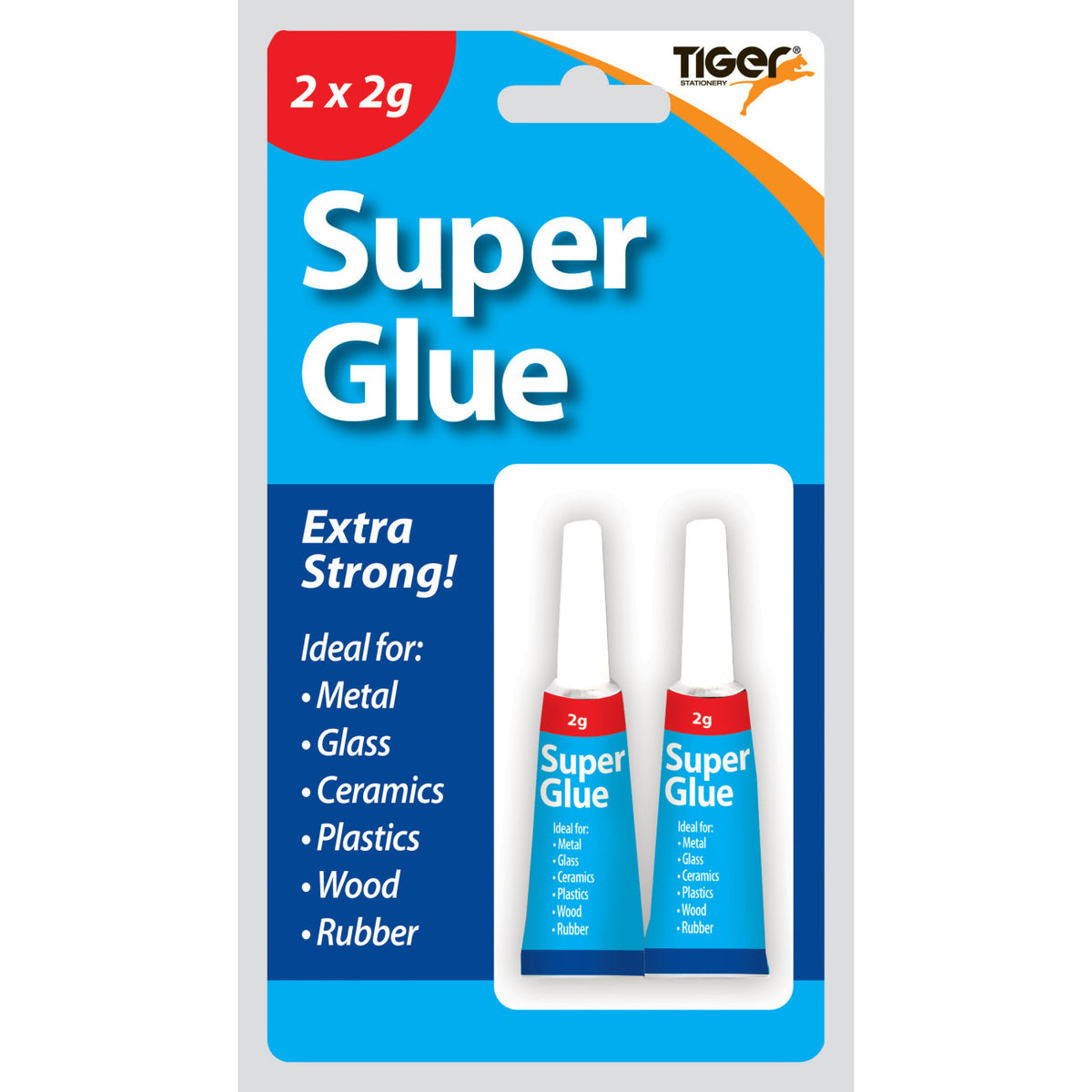 Tiger Extra Strong Super Glue – Pack of 2
