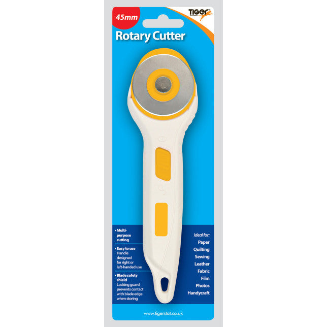 Tiger 45mm Straight Cut Rotary Cutter – Yellow