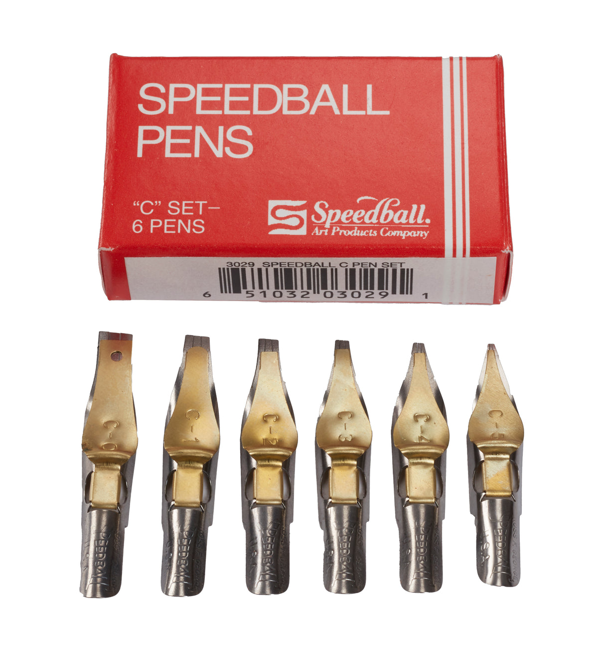 Speedball C-Style Lettering Nib Set (3029)
