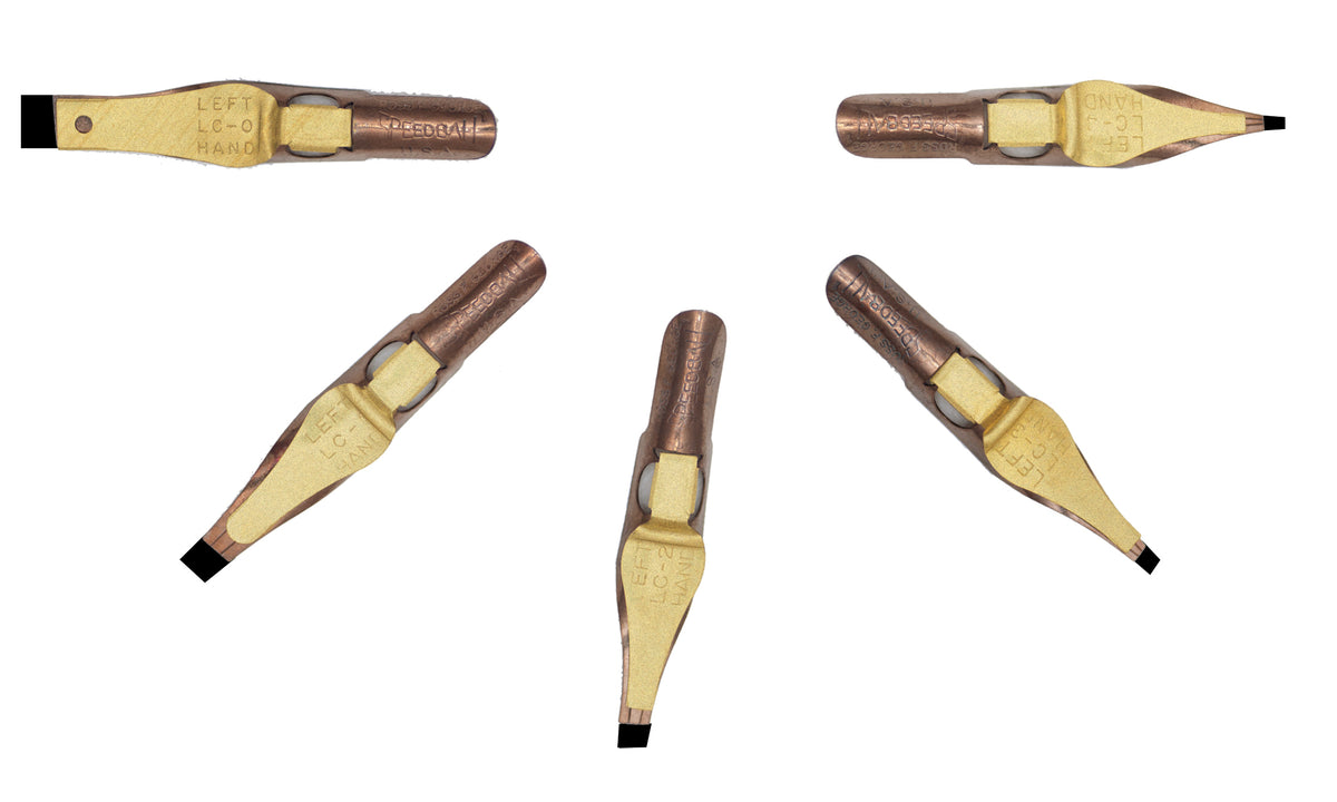Speedball LC-0 Lettering Pen Nib (Left-Handed)