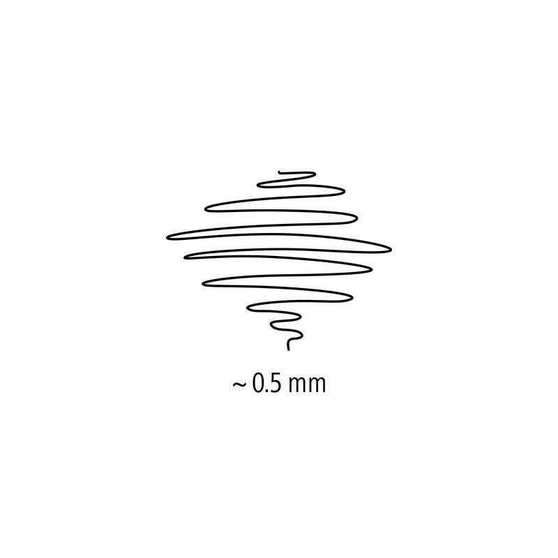 Staedtler pigment liner 308, 0.5 mm red