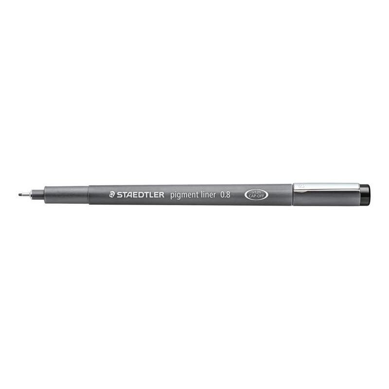 Staedtler pigment liner 308, 0.8 mm black