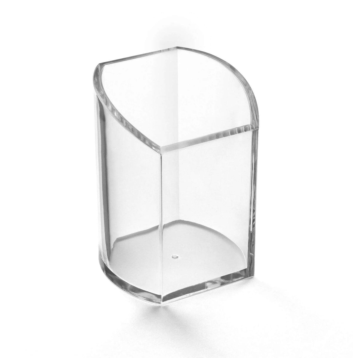 Clear Acrylic Curved Pen Pot | 3090