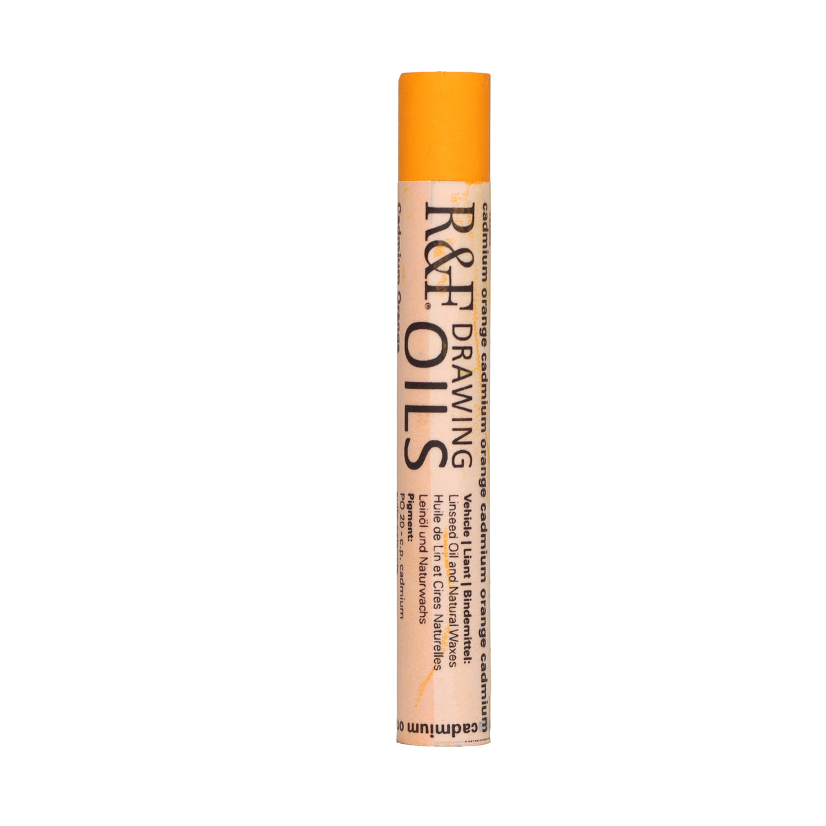 R&F Drawing Oil 12ml – Cadmium Orange