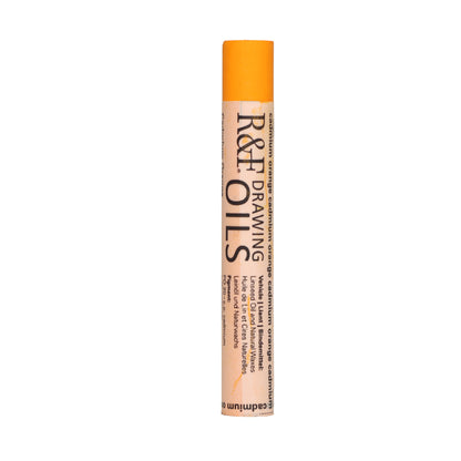 R&F Drawing Oil 12ml – Cadmium Orange