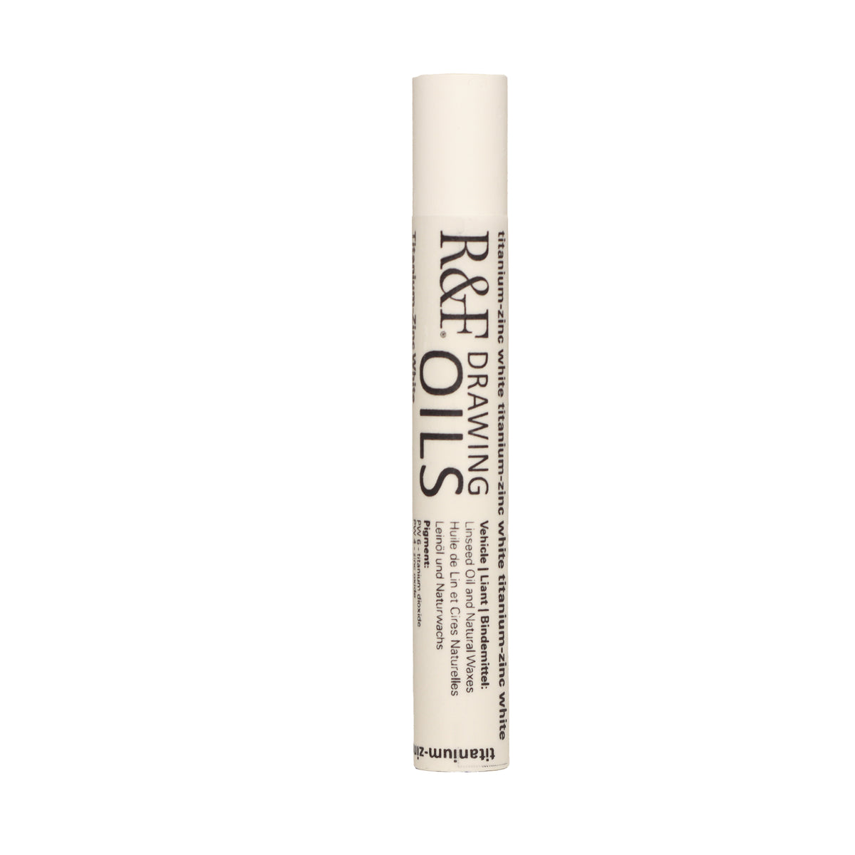 R&F Drawing Oil 12ml – Titanium-Zinc White