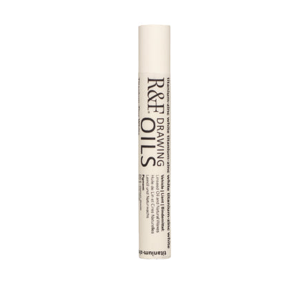 R&F Drawing Oil 12ml – Titanium-Zinc White