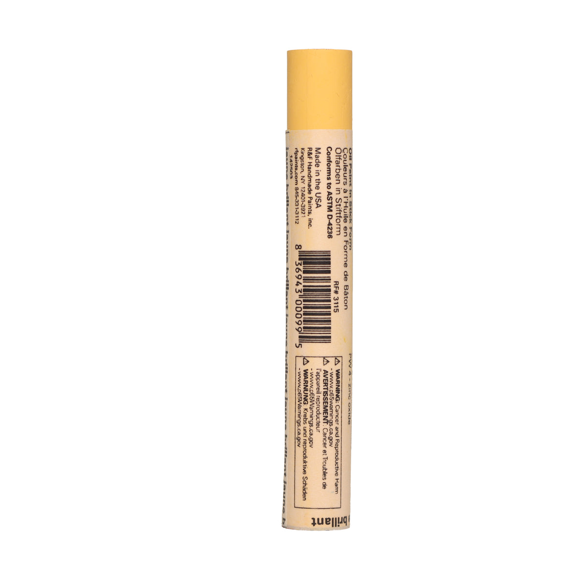 R&F Drawing Oil 12ml – Jaune Brillant