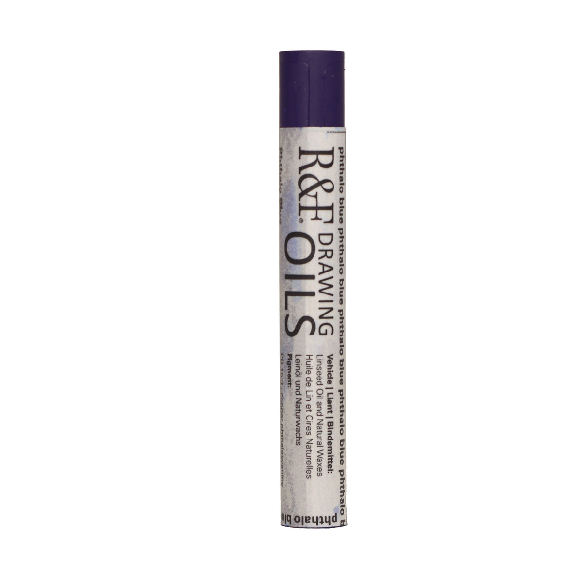 R&F Drawing Oil 12ml – Phthalo Blue