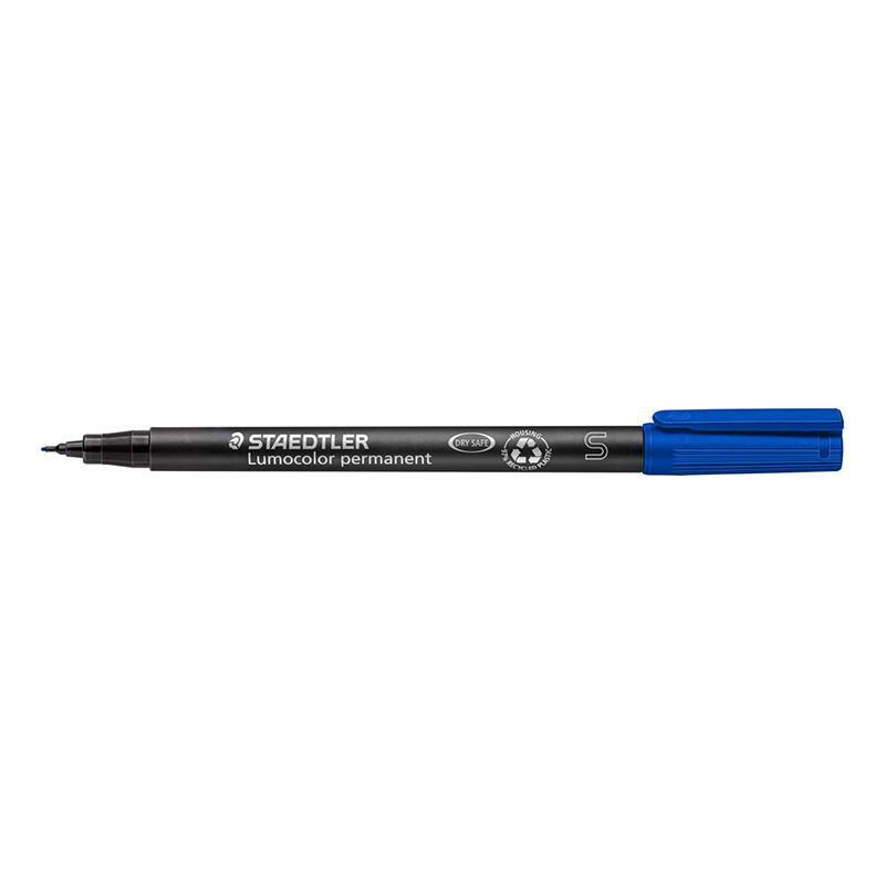 Staedtler Lumocolor permanent 313 blue detail