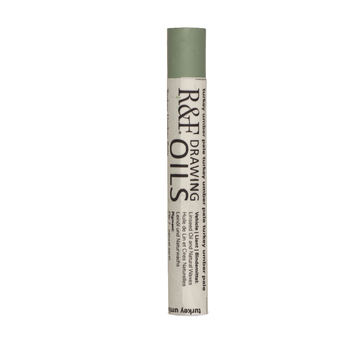 R&F Drawing Oil 12ml – Turkey Umber Pale
