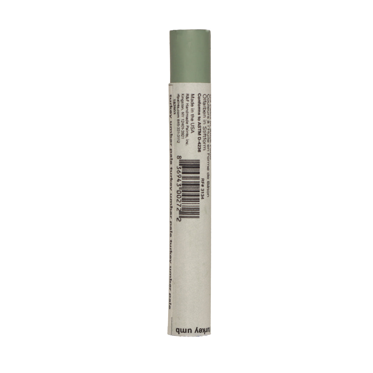 R&F Drawing Oil 12ml – Turkey Umber Pale