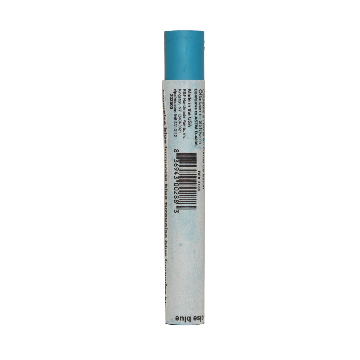 R&F Drawing Oil 12ml – Turquoise Blue