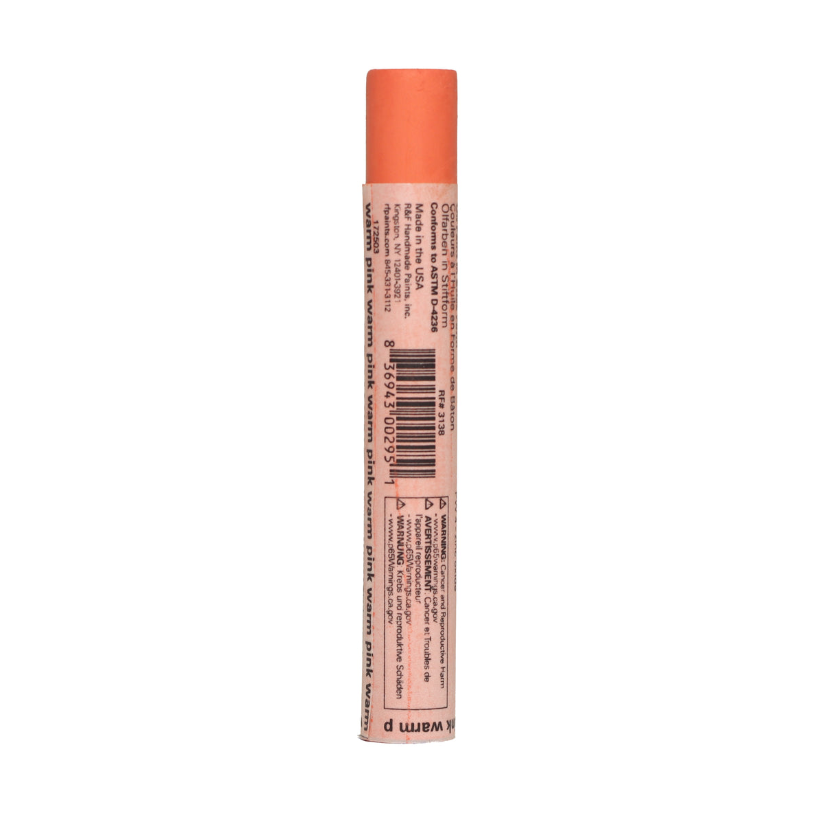 R&F Drawing Oil 12ml – Warm Pink