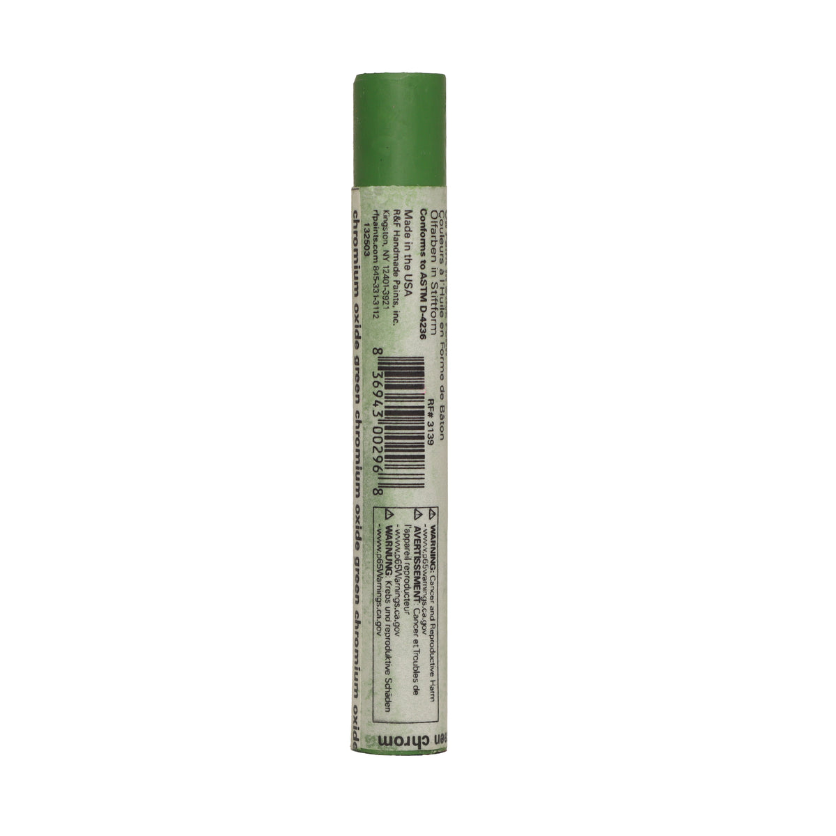 R&F Drawing Oil 12ml – Chrome Oxide Green