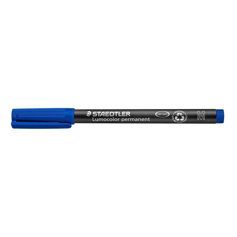 Staedtler Lumocolor permanent pen 317 M in blue
