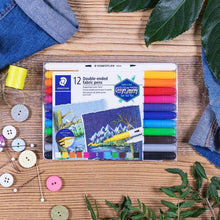 Staedtler fabric pens open