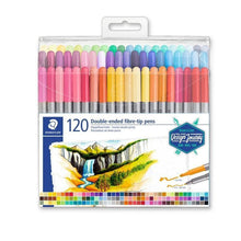 Staedtler double-ended fibre-tip pens box of 120