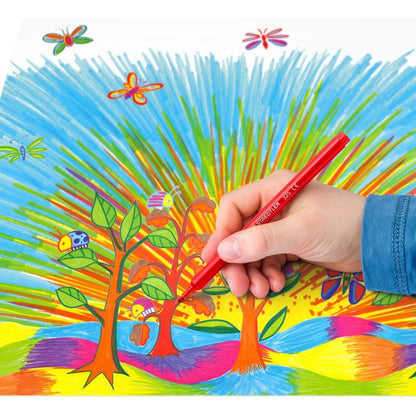 Staedtler Noris fibre-tip pens 325 box of 12 assorted colours