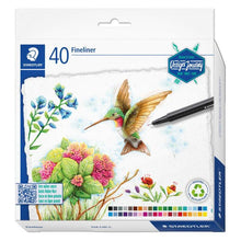 Staedtler Design Journey Triplus Fineliner 334 – Set of 40 Assorted Colours