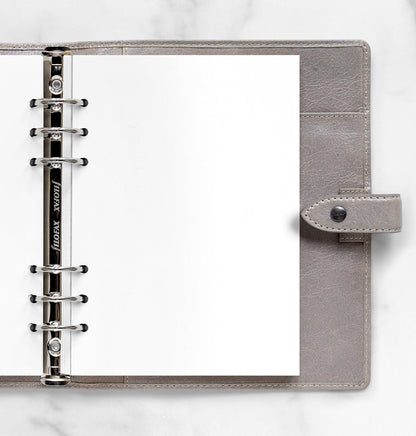 Filofax A5 White Plain Notepaper Refill – 25 Sheets