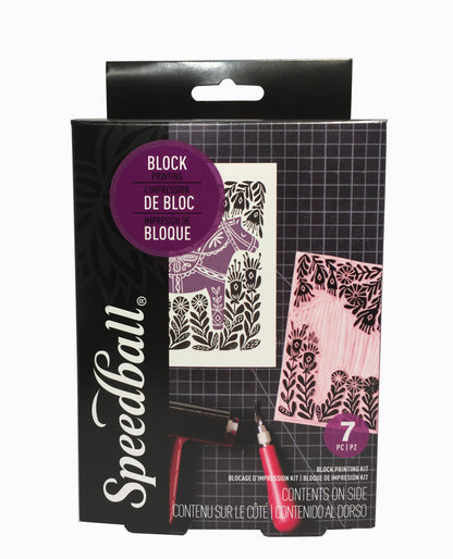 Speedball Super Value Water-Soluble Block Printing Starter Kit