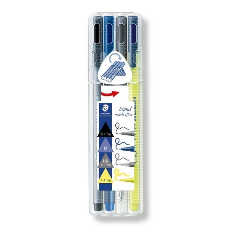 Staedtler triplus Multi Set 34 Mobile Office – Box of 4