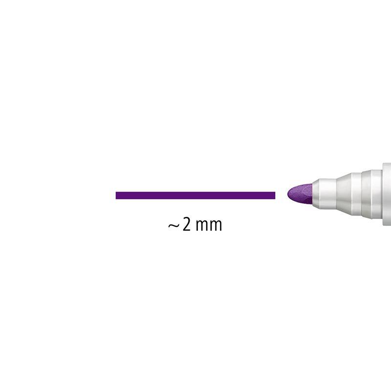 Staedtler Lumocolor whiteboard marker 351 violet – image 2