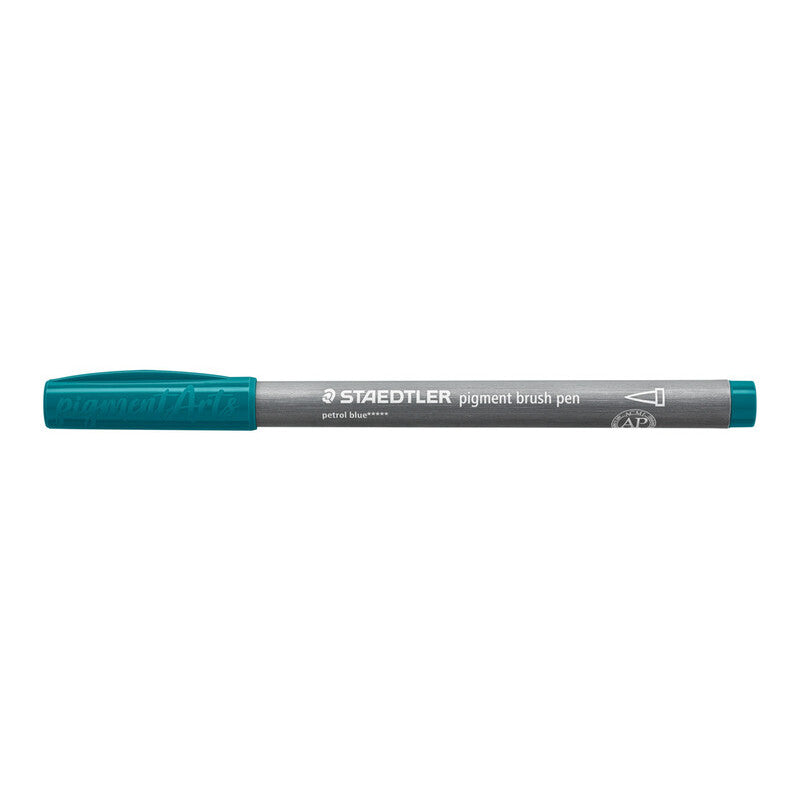Staedtler Pigment Arts Brush Pen 371 – Petrol Blue (371-395)
