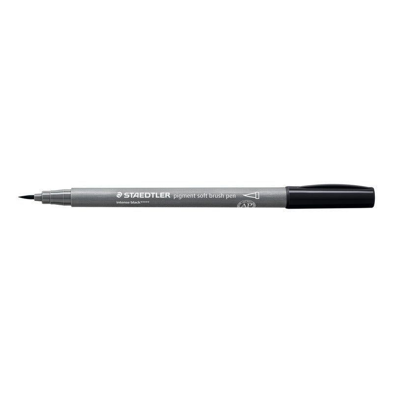 Staedtler Pigment Arts Soft Brush Pen 372 – Intense Black (372-99)