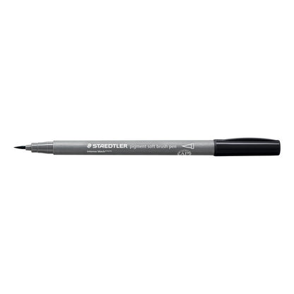Staedtler Pigment Arts Soft Brush Pen 372 – Intense Black (372-99)